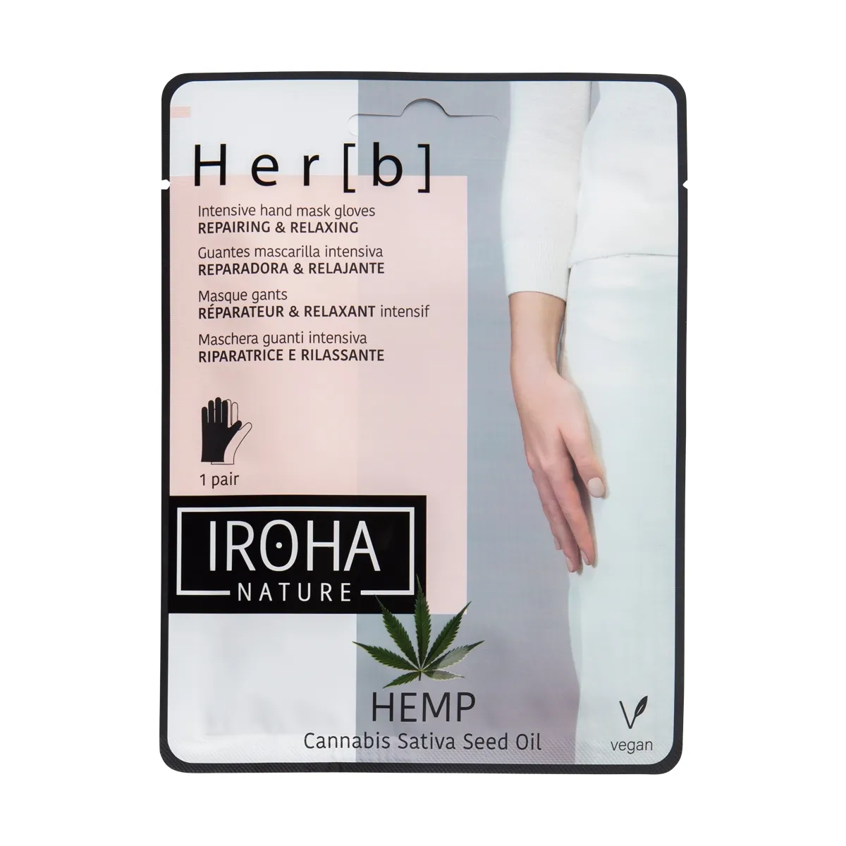 IROHA NATURE HOOLDAVAD KINDAD KÄTELE JA KÜÜNTELE KANEPI N2 - Tootepilt 1