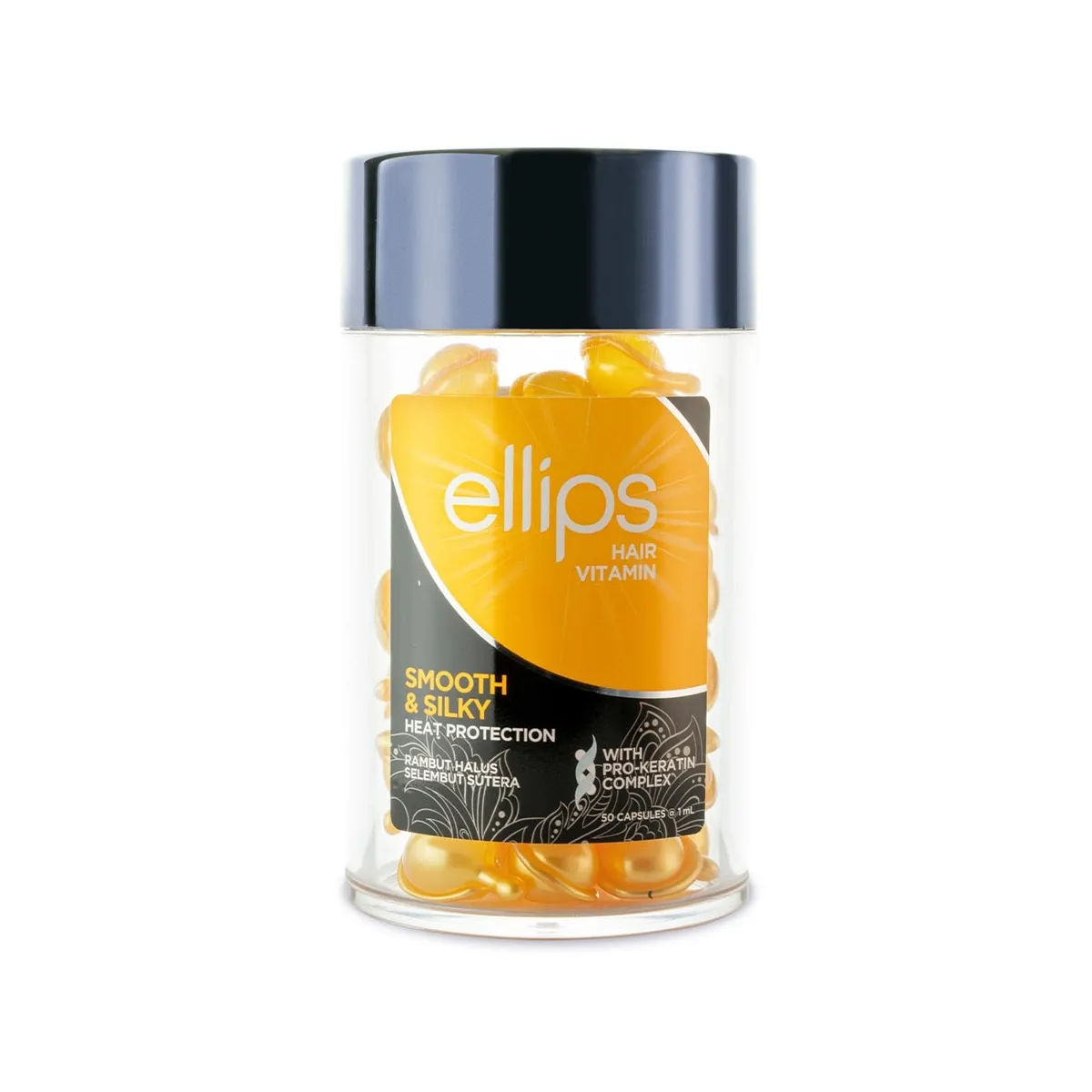 ELLIPS SMOOTH&SILKY JUUSKEVITAMIINID PEALEMÄÄRITAVAD 1ML N50