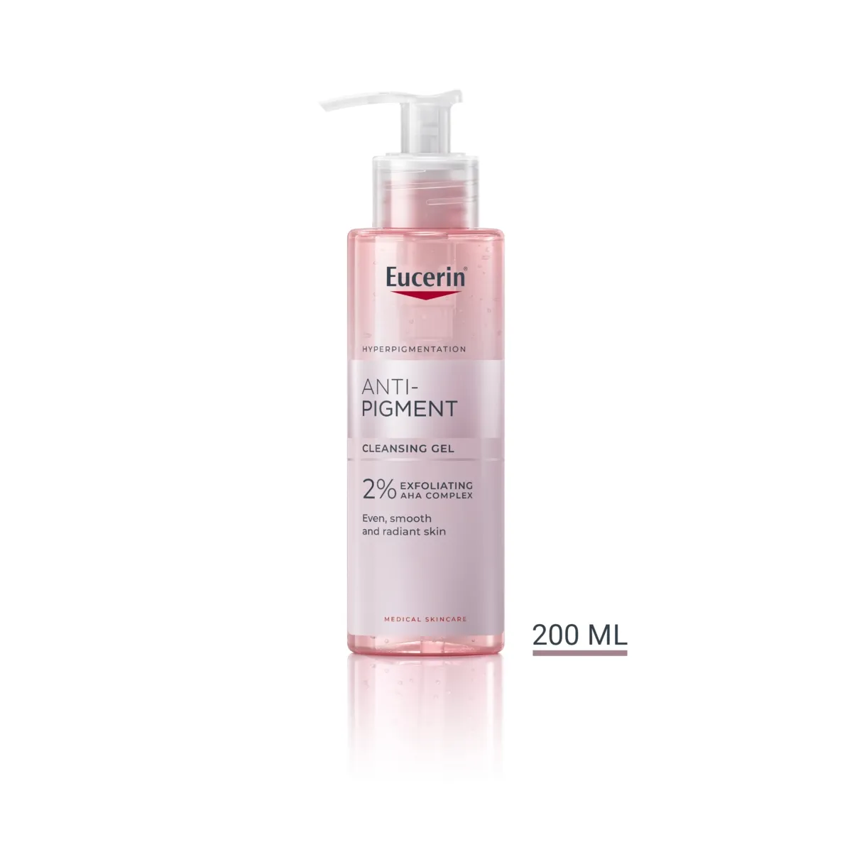 EUCERIN ANTI-PIGMENT PUHASTUSGEEL 200ML - Tootepilt