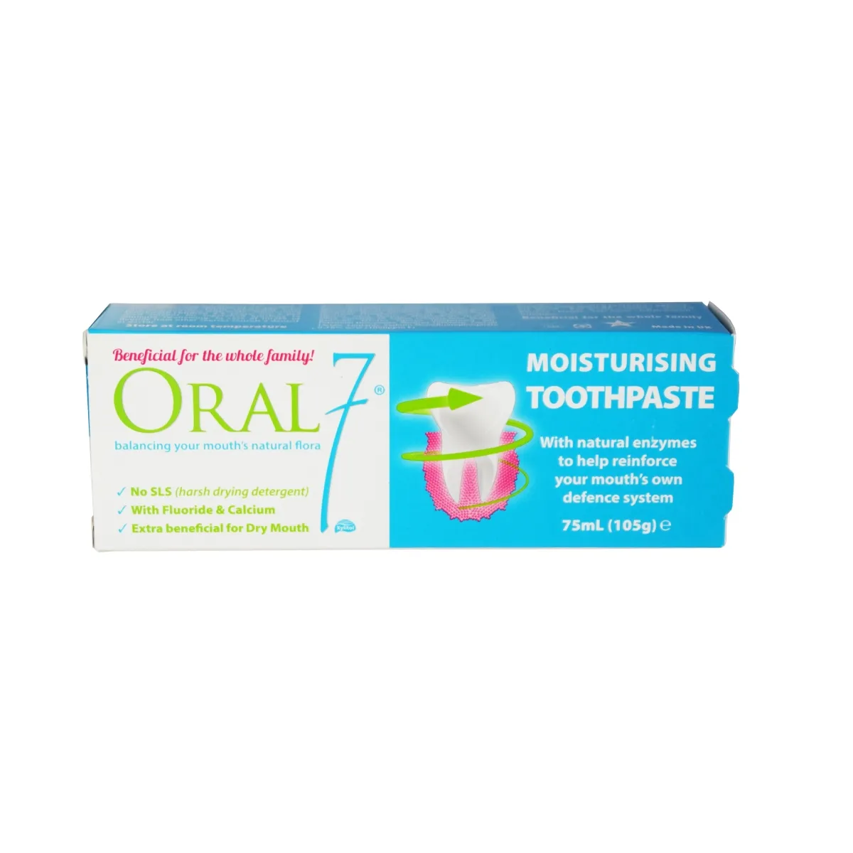 ORAL 7 HAMBAPASTA KUIVALE SUULE 75ML - Product Image