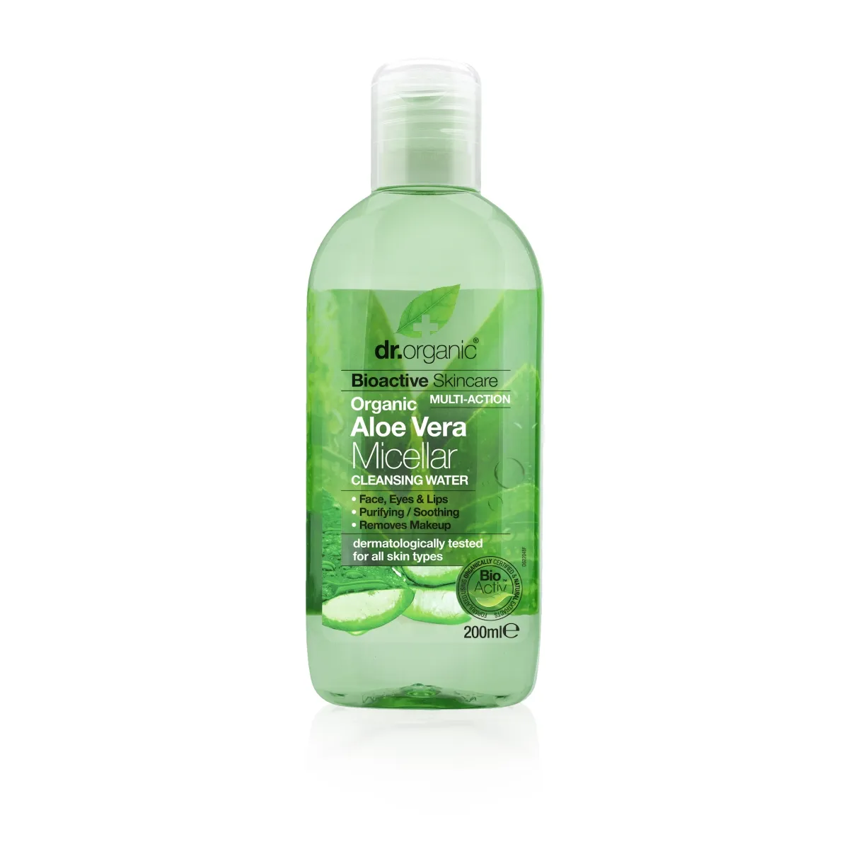 DR. ORGANIC MITSELLAARVESI ALOE VERA 200ML - Tootepilt