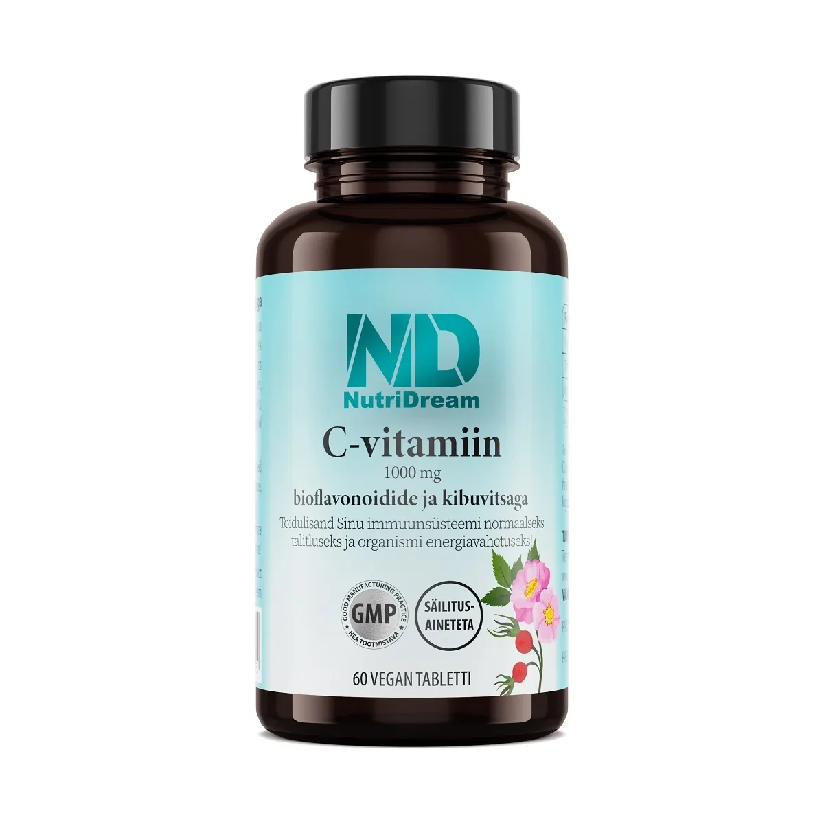 NUTRIDREAM C-VITAMIIN TBL 1000MG N60 - Product Image