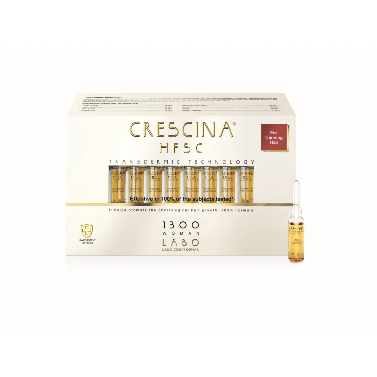 CRESCINA TRANSDERMIC 1300 AMPULLID NAISED 3,5ML N20