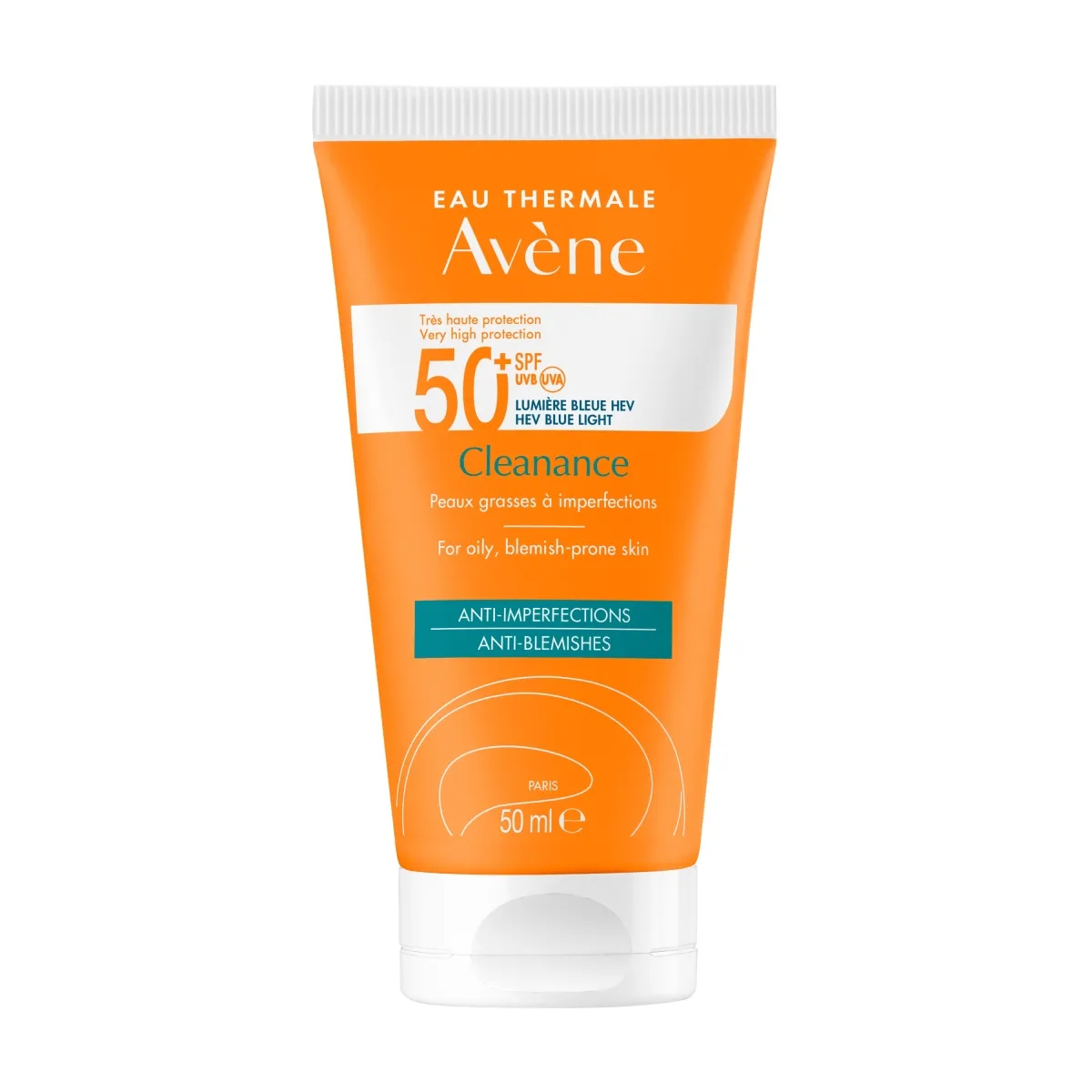 AVENE CLEANANCE SUN PÄIKESEKAITSEEMULSIOON SPF50+ 50ML