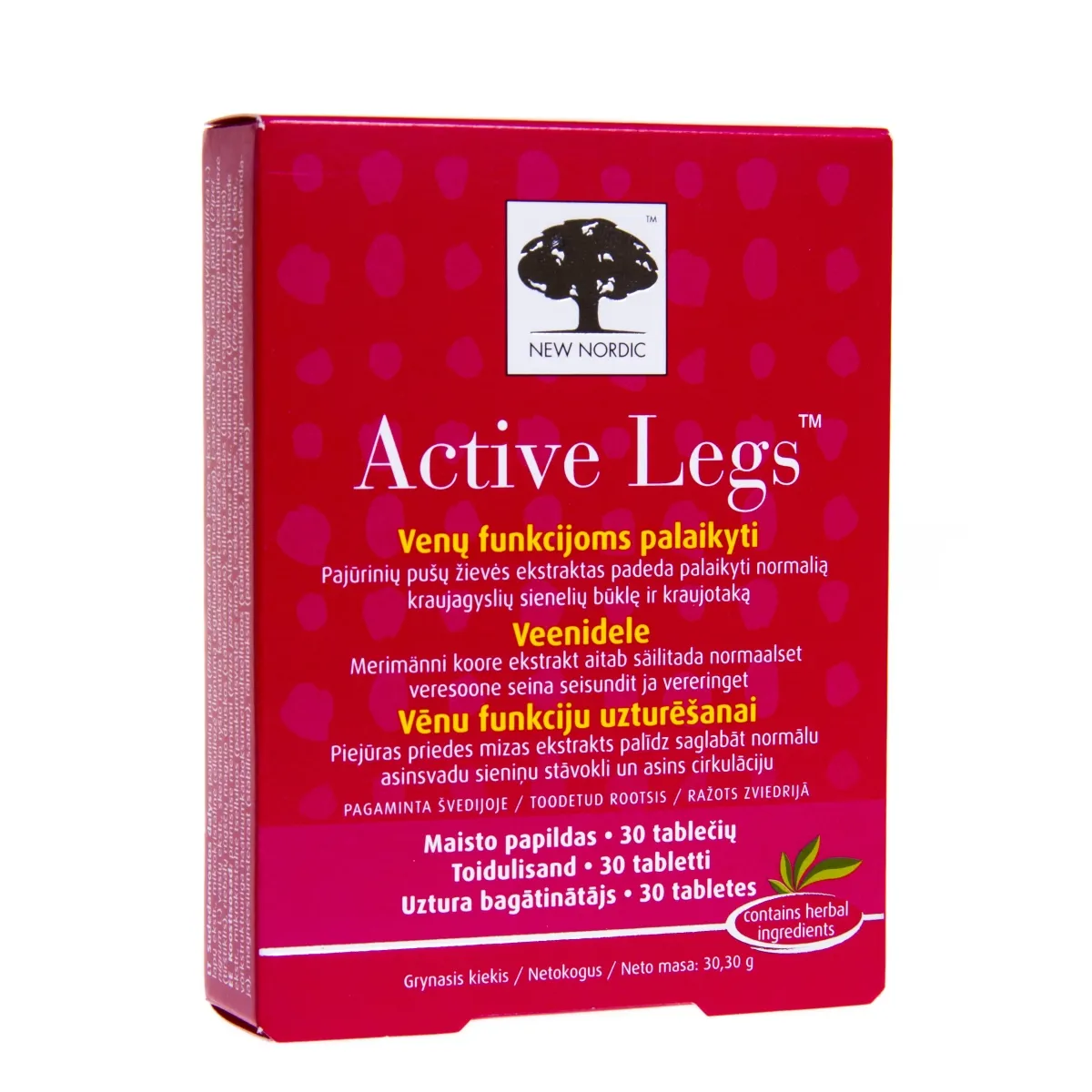 NEW NORDIC ACTIVE LEGS TBL N30 - Tootepilt