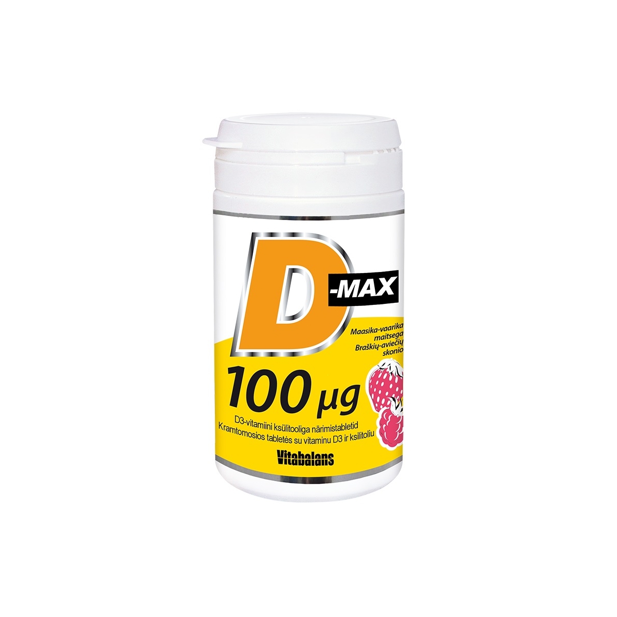 D-MAX NÄRIMISTABLETID 100MCG N90