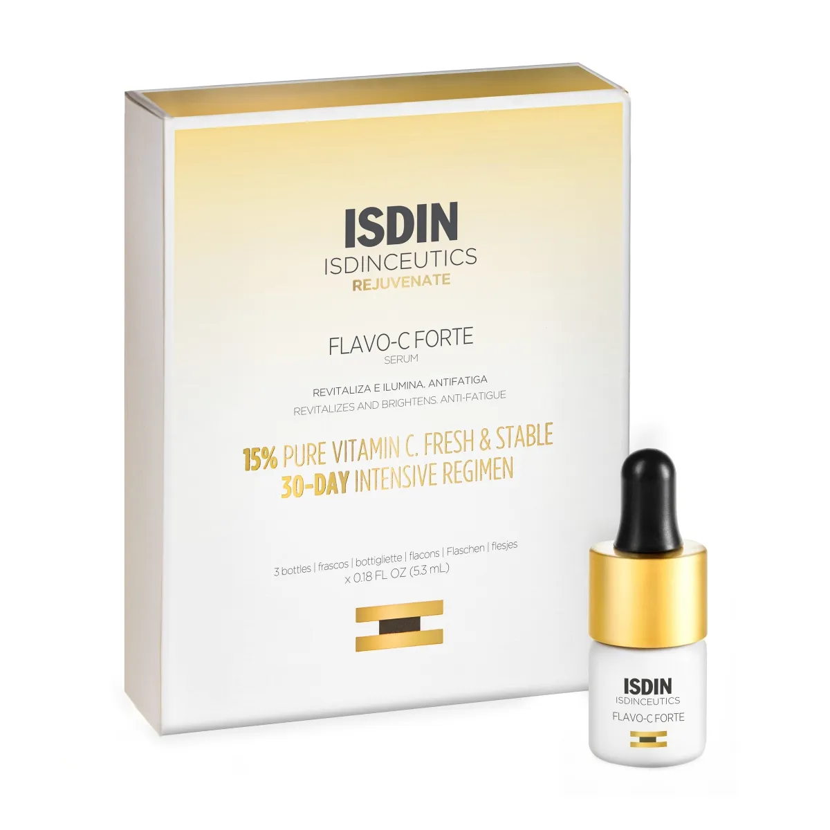 ISDIN FLAVO-C FORTE SEERUM C-VITAMIINIGA 5,3ML N3