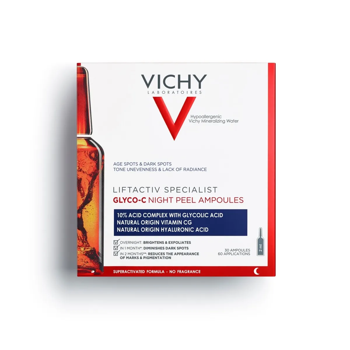 LIFTACTIV COLLAGEN GLYCO-C KOORIVAD ÖÖAMPULLID 2.0 ml x 30 - Tootepilt