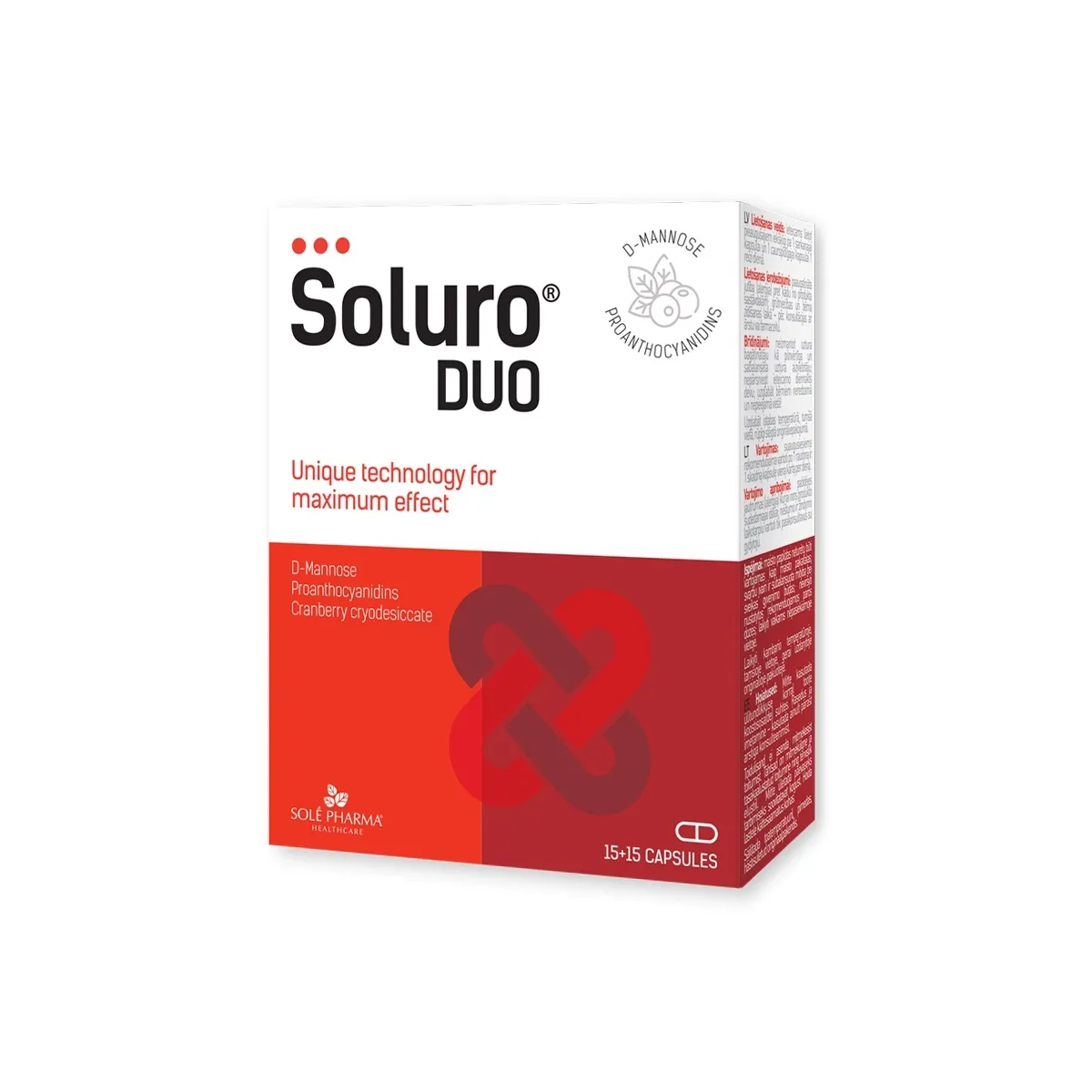 SOLURO DUO KAPSLID N15+15 - Tootepilt