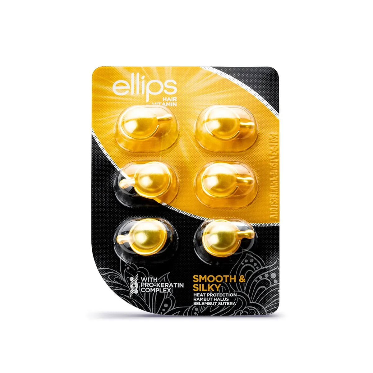 ELLIPS SMOOTH&SILKY JUUKSEVITAMIINID PEALEMÄÄRITAVAD 1ML N6