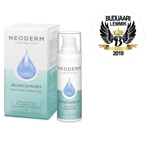 NEODERM ACNECONTROL+ ÖÖSEERUM ACID THERAPY 15% 30ML