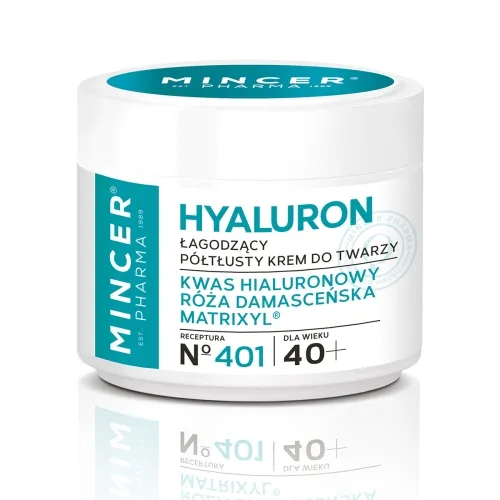 MINCER PHARMA NÄOKREEM HÜALUROONHAPPEGA 40+ 50ML