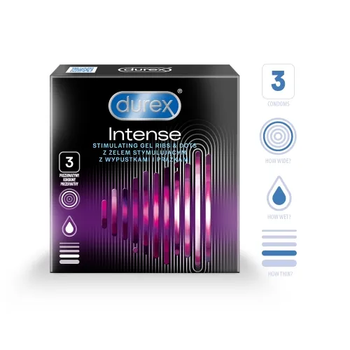 DUREX KONDOOMID INTENSE N3