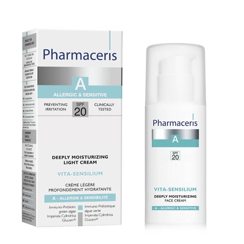 PHARMACERIS A VITA-SENSILIUM NÄOKREEM NIISUTAV SPF20 50ML