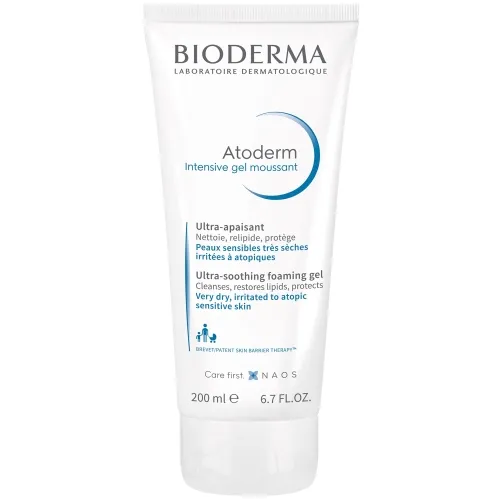 BIODERMA ATODERM VAHTGEEL ÜLIRIKKALIK KUIVALE NAHALE 200ML