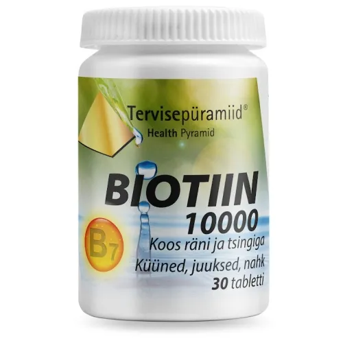 TERVISEPÜRAMIID BIOTIIN 10000 N30