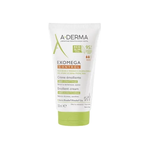 A-DERMA EXOMEGA CONTROL KREEM ATOOPILISELE NAHALE 50ML