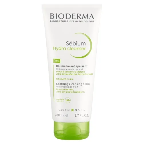 BIODERMA SEBIUM HYDRA PUHASTUSPIIM NÄOLE 200ML