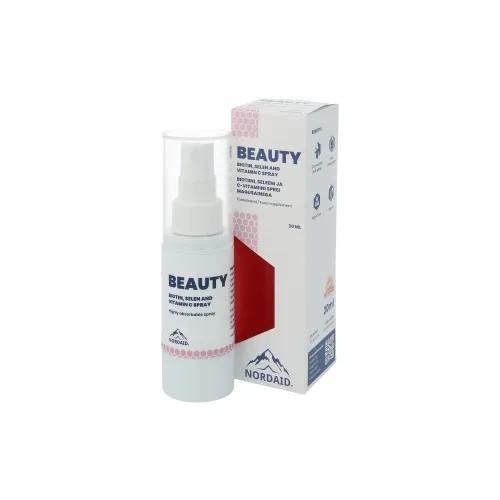 NORDAID BEAUTY BIOTIIN, SELEEN, C-VITAMIINI SPREI 30ML