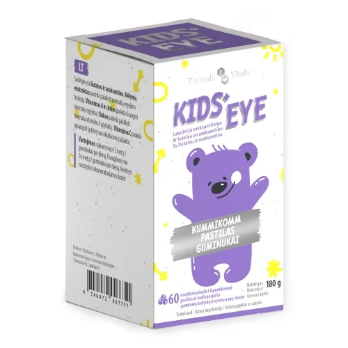 FORMULA VITALE KIDS+ EYE KUMMIKOMMID N60