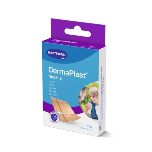 DERMAPLAST PLAASTRID FLEXIBLE 6X10CM N10