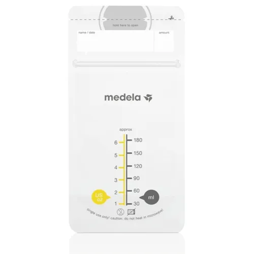 MEDELA BF RINNAPIIMA SÄILITUSKOTID 180ML N25