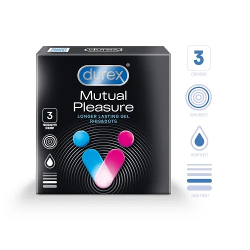 DUREX KONDOOMID MUTUAL PLEASURE N3