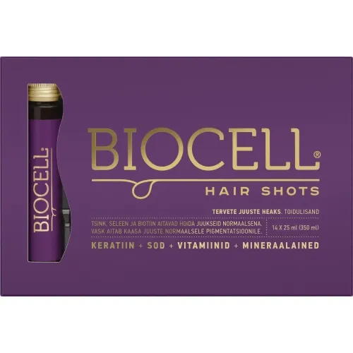 BIOCELL HAIR SHOTS 25ML N14