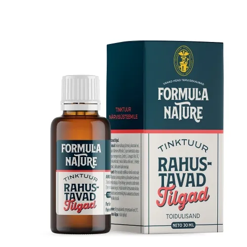 FORMULA NATURE RAHUSTAVAD TILGAD 30ML