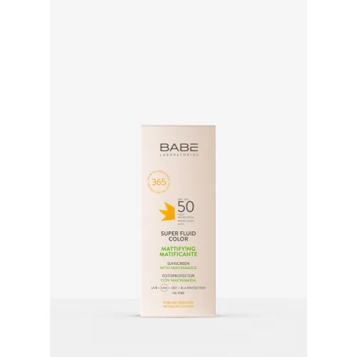 BABE SUPER FLUID EMULSIOON NÄOLE MATISTAV SPF50 TOONIV 50ML