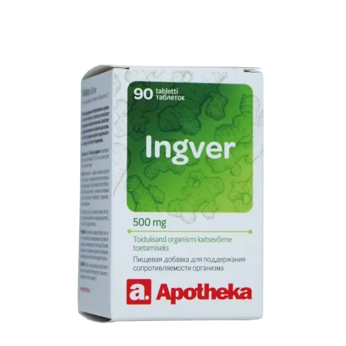 A. INGVER TBL 500MG N90