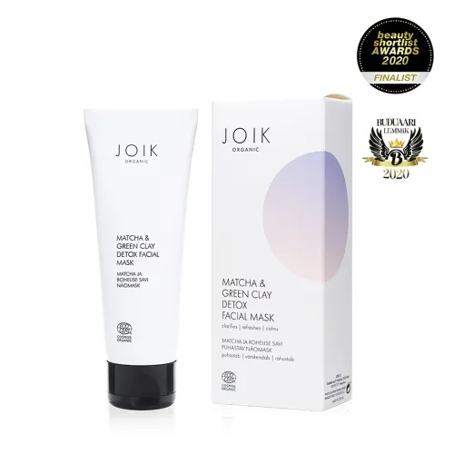 JOIK ORGANIC NÄOMASK PUHASTAV MATCHA & ROHELINE SAVI 75ML