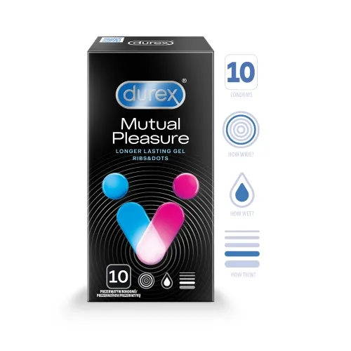 DUREX KONDOOMID MUTUAL PLEASURE N10