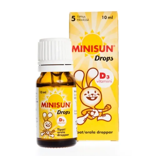 MINISUN JUNIOR VITAMIIN D TILGAD 10ML