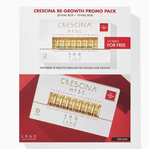 CRESCINA TRANSDERMIC 500 AMPULLID MEESTELE 3,5ML N30