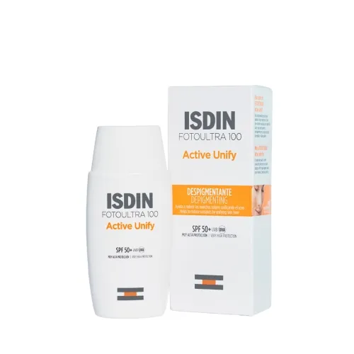 ISDIN PÄIKESEKAITSEVEDELIK NAHATOONI ÜHTLUSTAV SPF50+ 50ML