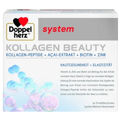 DOPPELHERZ SYSTEM KOLLAGEN BEAUTY N30 SUUKAUDNE LAHUS AMPULLIS