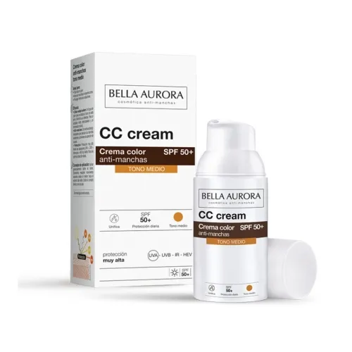 BELLA AURORA ANTI-DARK SPOTS CC CREAM SPF50+ MEDIUM 30ML