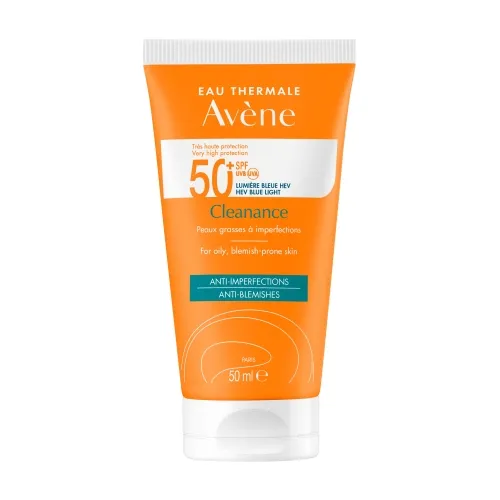 AVENE CLEANANCE SUN PÄIKESEKAITSEEMULSIOON SPF50+ 50ML