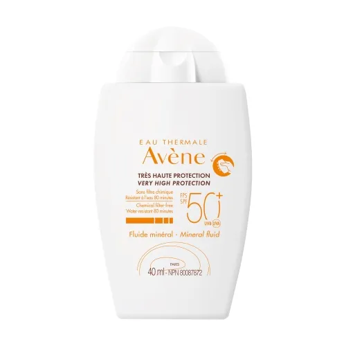 AVENE SUN MINERAALNE PÄIKESEKAITSE SPF50+ 40ML