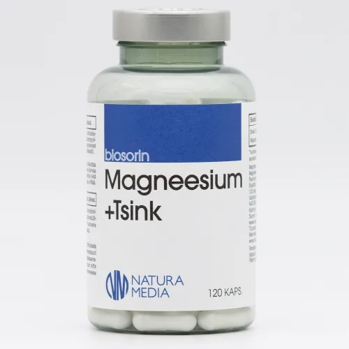 BIOSORIN MAGNEESIUM 270MG + TSINK 22MG N120