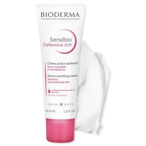 BIODERMA SENSIBIO DEFENSIVE RICH NÄOKREEM RAHUSTAV 40ML