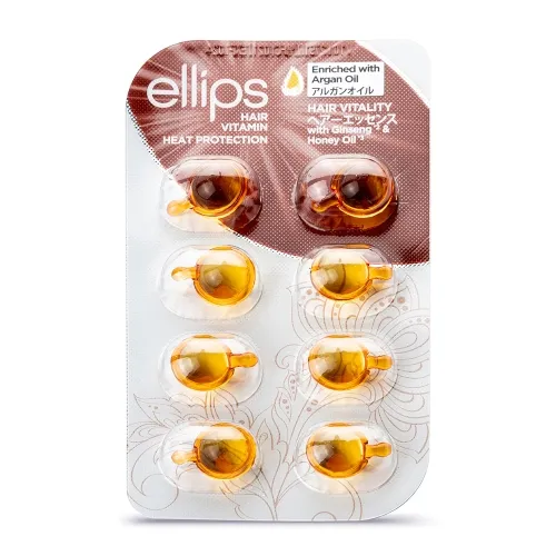 ELLIPS HAIR VITALITY JUUKSEVITAMIINID PEALEMÄÄRITAVAD 1ML N8