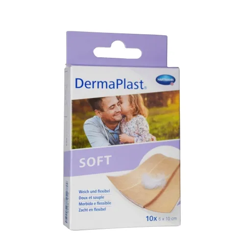 DERMAPLAST PLAASTRID SOFT 6X10CM N10